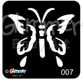 Glimmer  Spring Butterfly Stencil
