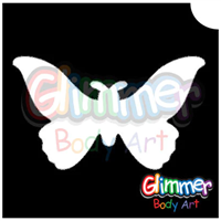 Glimmer  Butterfly Stencil 3