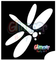 Glimmer Dragonfly Stencil