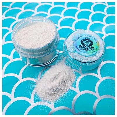 MMG White Fine BioGlitter-- 20 grams