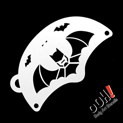 OOH! Bat Hero Masks Face Painting Stencil