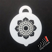 OOH! Henna Sunflower Petite Stencil