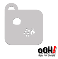 OOH! Lady Bug Petite Stencil