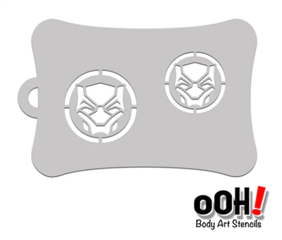 OOH! Panther Hero Stencil