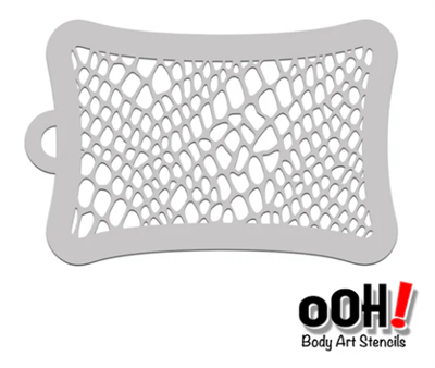 OOH! Reptile Skin Texture Stencil