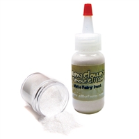 White Fairy Dust Mama Clown Glitter- 1 oz jar