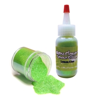 Mama Clown Glitter Lemon Lime-- 1 oz jar