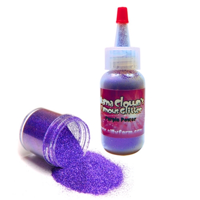 Mama Clown Purple Power Glitter-- 1 oz poofer