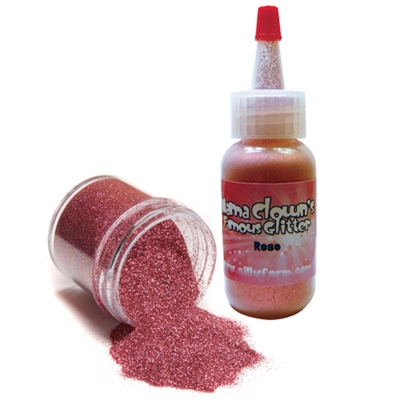 Mama Clown Rose Pink Glitter-- 1 oz poofer