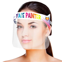 Silly Farm PPE Face Painter Shield- Bright