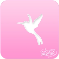 Hummingbird Pink Power Stencil