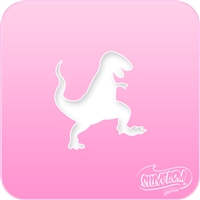 Tyrannosaurus Pink Power Stencil
