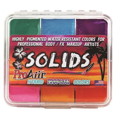 ProAiir Solids Tropical Palette