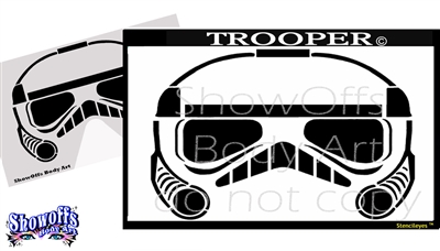 Trooper Stencil Eyes