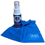 SEEsafe 2 in 1 antifog & Cleaner with JAWScloth