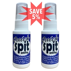 Quick spit antifog spray formula