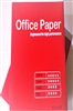 Red 8.5" X 11" Multi Purpose 20lb 95-97 Red Brightness House Brand Bond Office Copier / Printer / Fax  Paper White (Case) (NEW)