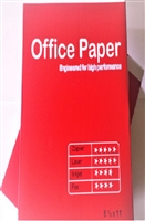 8.5" X 11" (10) Cases of Multi Purpose 20lb 97 Brightness House Brand Bond Office Copier / Printer / Fax  Paper White (Case) (NEW)