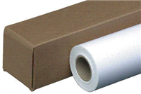 WIDE FORMAT PLOTTER PAPER SINGLE ROLL (36") X (300') 24LB WEIGHT (NEW)