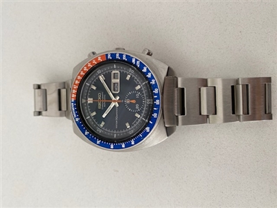 H-link Bracelet (fits Seiko 6139-600x Chronograph) Pogue 6002