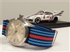 Nato strap - Martini Porsche racing stripes 911 964 965 993 991 997