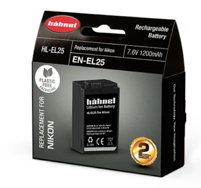 HAHNEL EN-EL25 1200MAH 7.6V NIKON BATTERY