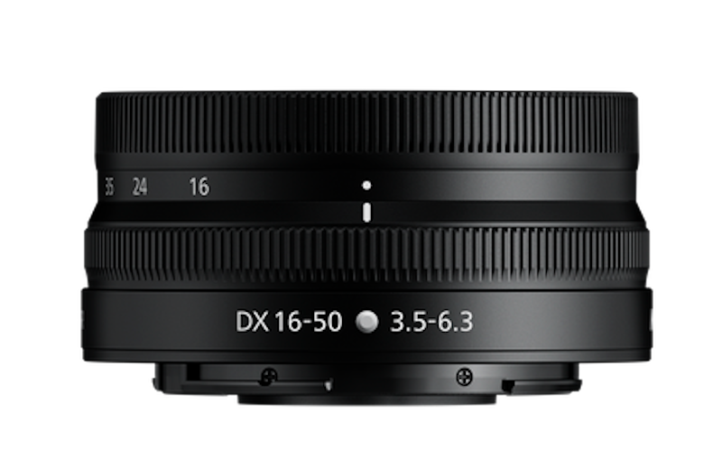 NIKON Z DX 16-50MM F3.5-6.3 VR  BLACK LENS