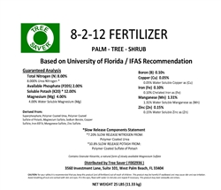 8-2-12 Fertilizer - 25 lbs.