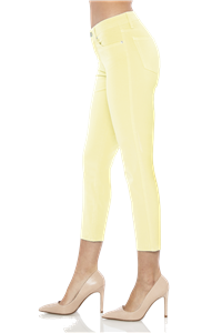 'Chelsea' Cropped Skinny Jeans | Citrine