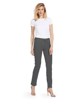 Cotton Twill Stretch Slim-Fit Jeans | Battleship