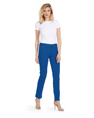 Cotton Twill Stretch Slim-Fit Jeans | Deep Sea