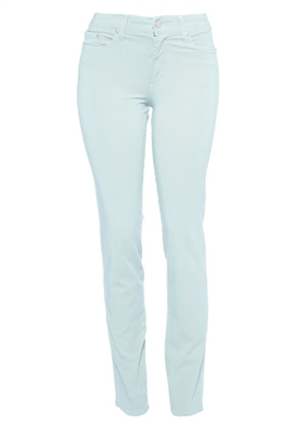 Cotton Twill Stretch Slim-Fit Jeans | Glacier