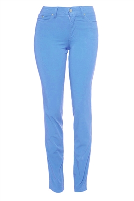 Cotton Twill Stretch Slim-Fit Jeans | Neon