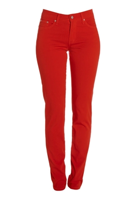 Cotton Twill Stretch Slim-Fit Jeans | Ruby Rush