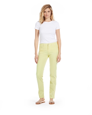 Cotton Twill Stretch Slim-Fit Jeans | Summer Pear