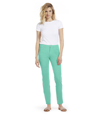 Cotton Twill Stretch Slim-Fit Jeans | Tealmarine