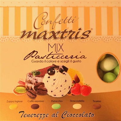 'Mix Pasticceria' Italian Pastry-Flavored Almond Confetti Candy by Confetti Maxtris