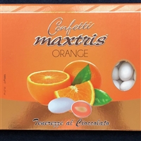 Orange Italian Almond Confetti by Confetti Maxtris