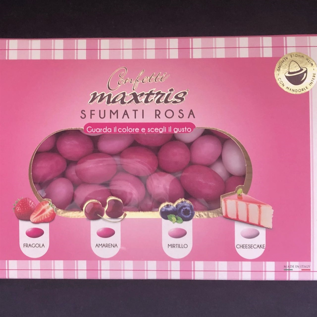 Sfumati Rosa Mixed Italian Almond Confetti Candy by Confetti Maxtris