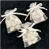 Lace Veil Favor Pouch with Personalization