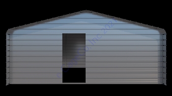 21'W x 20'D x 7'H- 4 Sided Utility Shed \ Cover