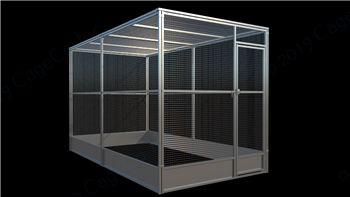 Outdoor Bird Aviary Galvanized