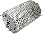 OneGrill Performer Series Universal Fit Grill Rotisserie Spit Rod Basket (Fits 1/2" Hexagon & 3/8" Square Spits)