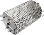 OneGrill Performer Series Universal Fit Grill Rotisserie Spit Rod Basket (Fits 5/8" Hexagon & 1/2" Square Spits)