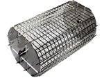 OneGrill Performer Series Kamado Grill Fit Rotisserie Spit Rod Basket (Fits 5/16" Square Spits)