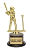 Classic Gold Boys T-Ball Trophy with gold batter figure on weighted base and free engraving