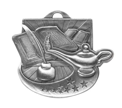 2" Starblast Lamp Medal