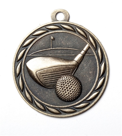 2" Heavy Golf Medal