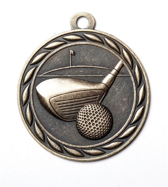 2" Heavy Golf Medal