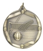 2 1/4" Premium Olympia Gold Volleyball  Medal